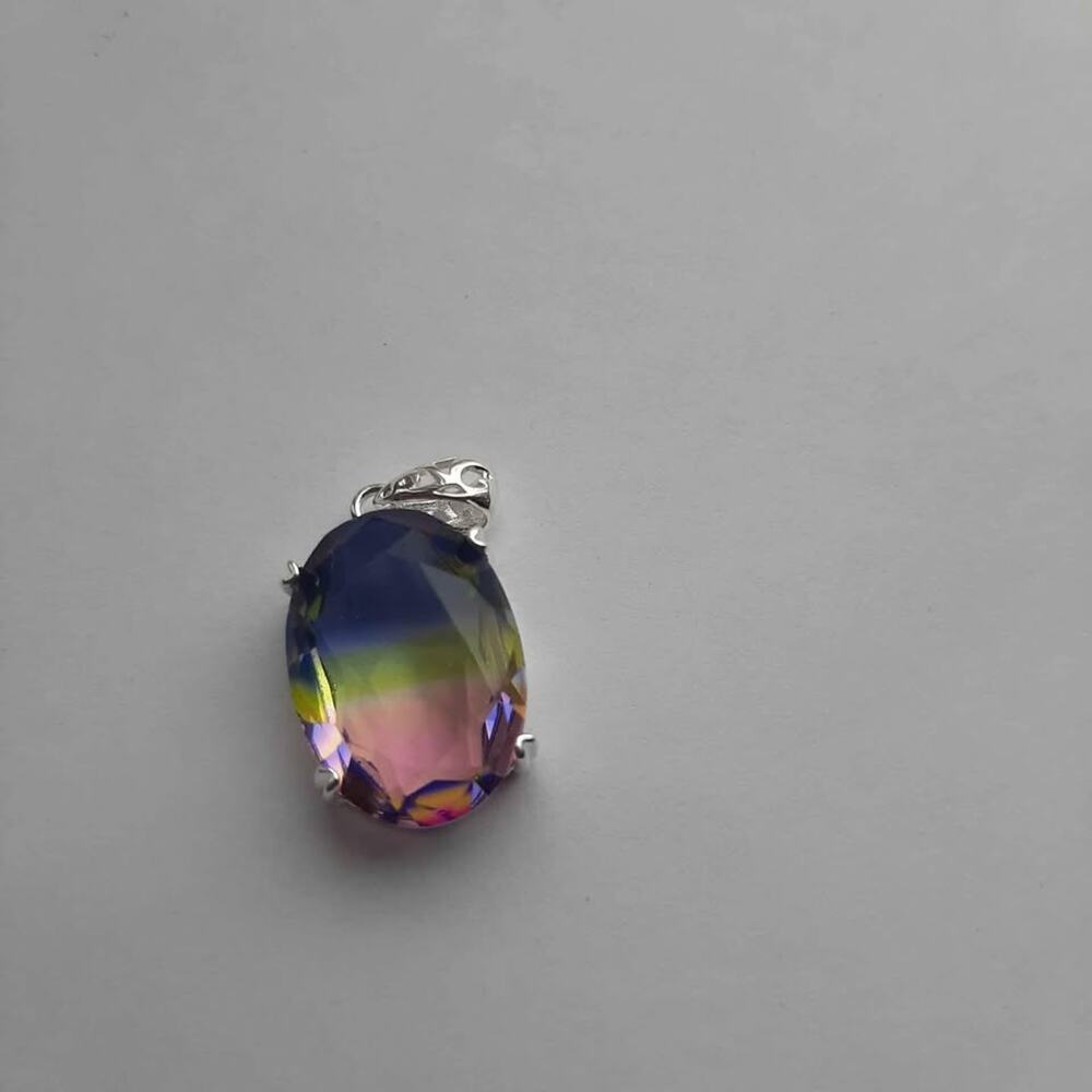 Rainbow Sterling Sliver PENDENT